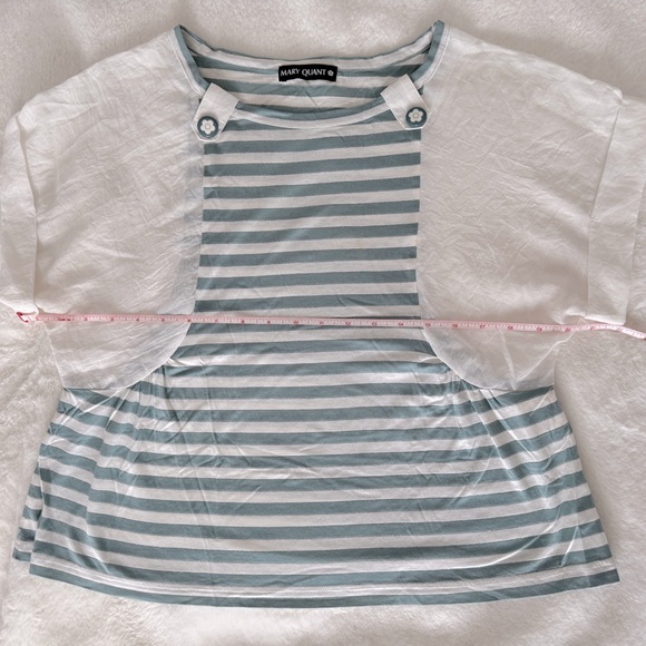 Gently Used Vintage Mary Quant Blouse, Size Medium - Picture 12 of 15